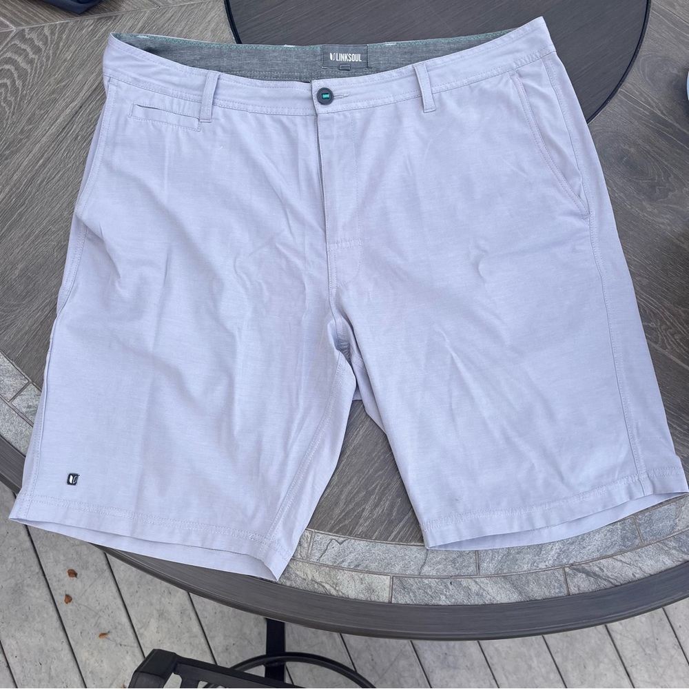 Gray LINKSOUL Shorts